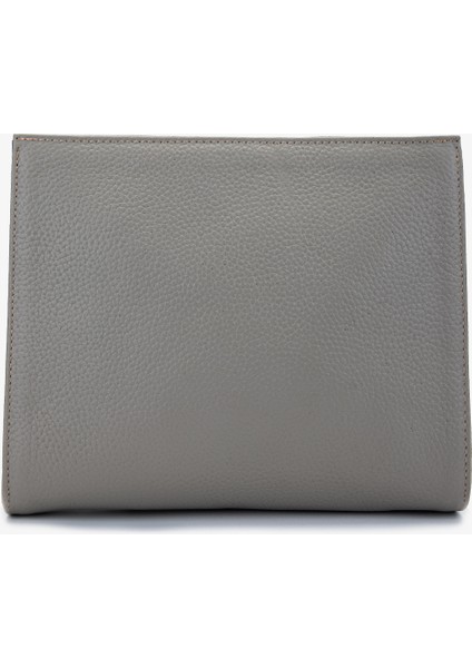 Unisex Hakiki Deri Gri El Çantası 1012 2012 Canta Y25 Grı Fltr modelleri