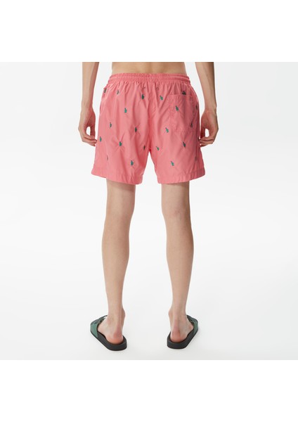 Erkek Pembe Desenli Deniz Şortu T35224T.6TH fiyatları