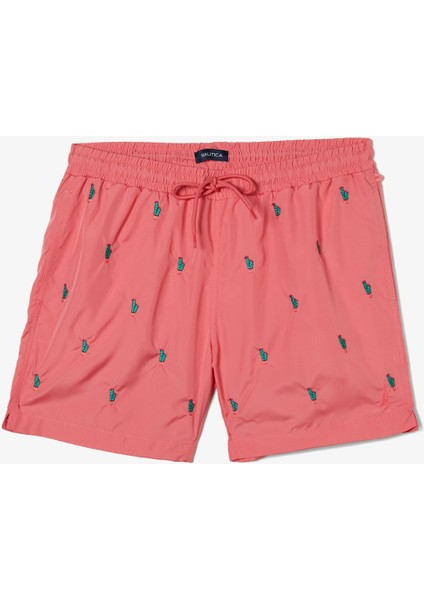 Erkek Pembe Desenli Deniz Şortu T35224T.6TH modelleri