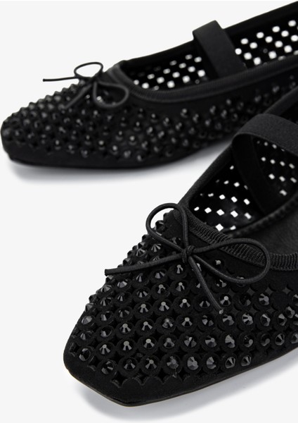 Kadın Siyah Babet Ayakkabı 654 340 Bn Ayk Y25 Sıyah modelleri