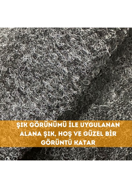 Kendinden Yapışkanlı Kapı Kaplaması Keçe Oto Zemin Bagaj Çatı Dayanıklı Uzun Ömürlü Araç Kaplama 3mm