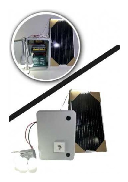 Yayla ve Kırsal Alanlar Için Solar Enerji Seti Tv-Lamba Aydınlatma-Cep Telefonu Şarj
