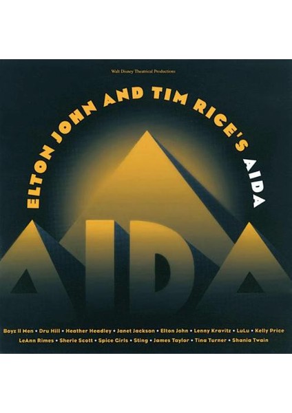 Dikkat CD Elton John, Tim Rice – Aida