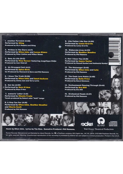 Dikkat CD Elton John, Tim Rice – Aida fiyatları