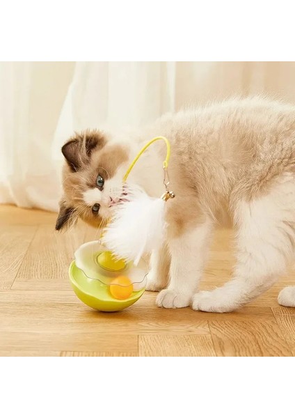 Zilli Kedi Otlu Hacıyatmaz Oyuncağı