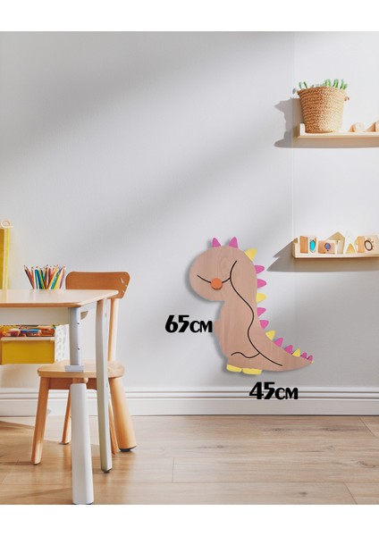 Ahşap Dinazor Duvar Kanal Oyunu Motor Beceriler ve Koordinasyon Gelişimi fiyatları