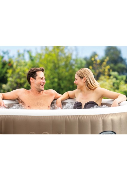 28426EX 4 Kişilik Sahara Yuvarlak Spa Seti 196CMX71CM modelleri