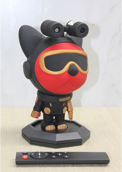 Astronot Şarjlı Projektör Gece Lambası