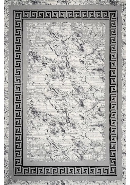 Perra Collection Modern Salon ve Oturma Odası Halısı - Gri Siyah fiyatları