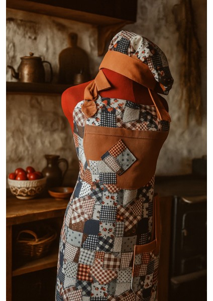 BY GG DESİGN Mutfak Önlük & Eldiven & Sapka & Ranır Set modelleri