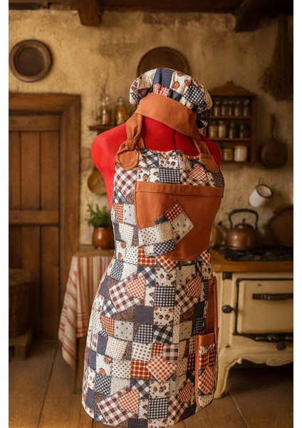 BY GG DESİGN Mutfak Önlük & Eldiven & Sapka & Ranır Set fırsatları