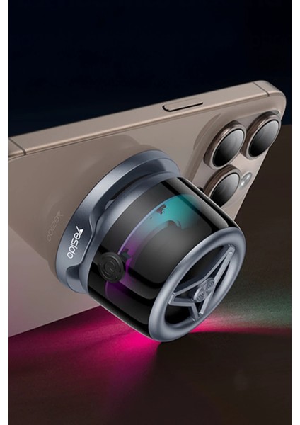 Mini Magsafe Hoparlör Wireless Speaker Bt 5.3 Rgb Manyetik Özellikli Mini Kablosuz Hoparlör Tws