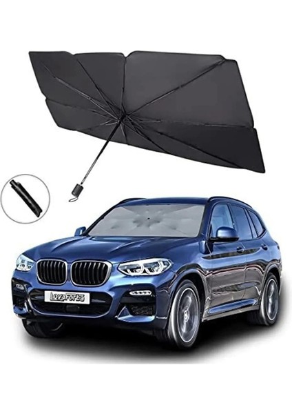 Nissan Qashqai+2 Araba Ön Cam Güneşlik Katlanabilir Güneşlik Şemsiye Ön Cam Gölgelik