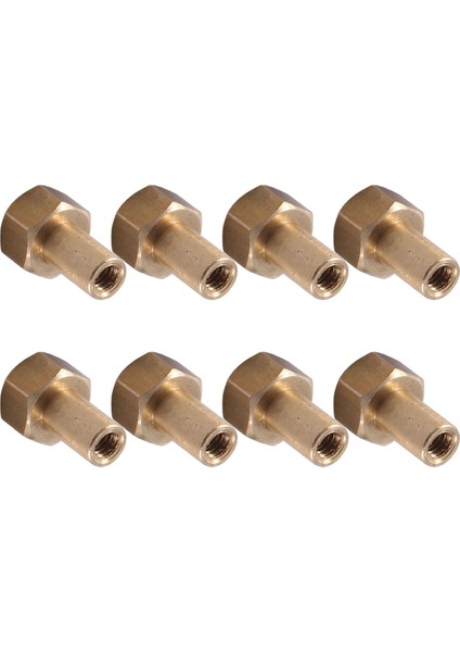 8 Adet Pirinç M2 Uzun Bijon Somunu 1/24 Rc Paletli Araba Eksenel SCX24 AX24 Yükseltme Parçaları Aksesuarları, 8mm (Yurt Dışından)