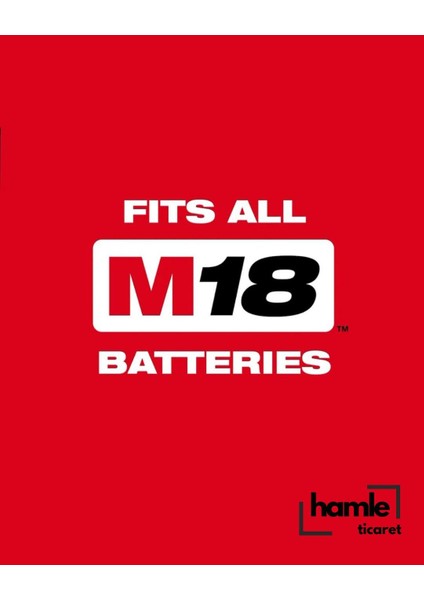 M18 Fuel Şarjlı Yüksek Torklu Somun Sıkma Son Seri M18 FHIW2F12 1/2
