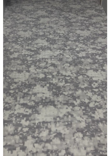 Konforsa Gri - Krem Renginde Modern Desenli Bubble Halı – Yumuşak Dokulu, Leke Tutmaz, Kaymaz Keçe Tabanlı Halı fırsatları