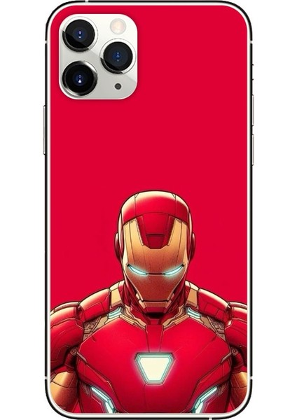 Iron Man Desenli iPhone 13 Pro Kılıfı
