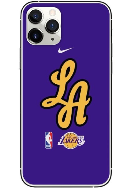 Lakers Desenli iPhone 14 Pro Kılıfı
