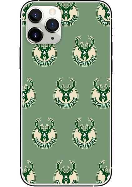 Milwaukee Bucks Desenli iPhone 11 Pro Kılıfı