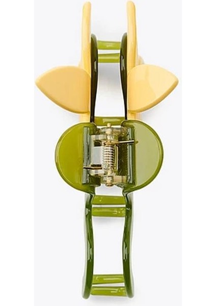 Lüks Asetat Floral Mandal Saç Tokası modelleri