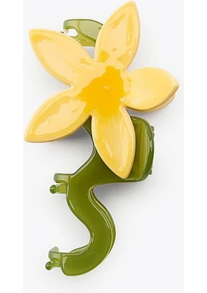 Lüks Asetat Floral Mandal Saç Tokası fırsatları