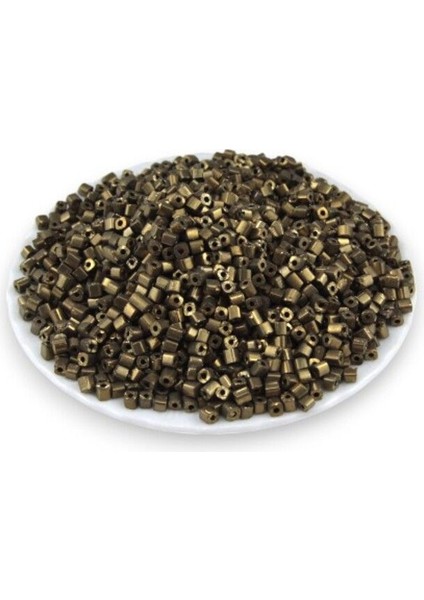bakır Kaplama 5x4 mm Büyük Kesme Boncuk 50 gr