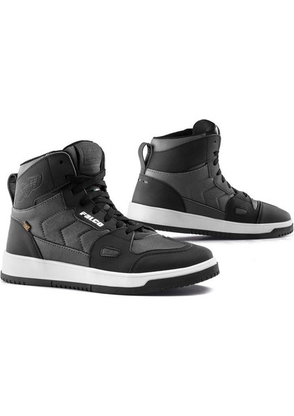 Harlem Motosiklet Botu Siyah Gri