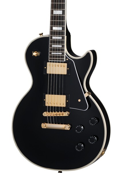 Les Paul Custom Elektro Gitar (Ebony)
