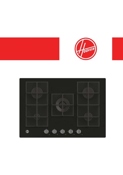 Allegra Siyah Ankastre Set ( FCP405N/E + HVG74K3B 75 cm Siyah Ocak + HDG6C1GBTK )