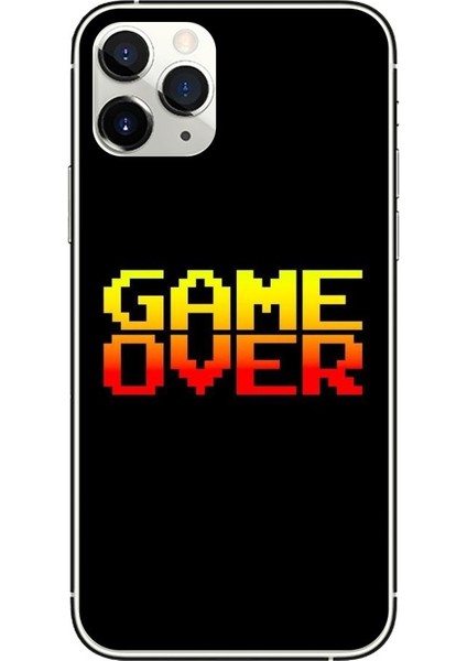 Game Over Desenli iPhone 12 Pro Max Kılıfı