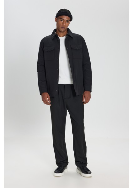 Standart Fit Normal Kesim Cepli Ceket Gömlek modelleri