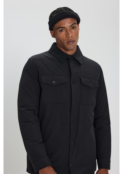 Standart Fit Normal Kesim Cepli Ceket Gömlek indirimleri