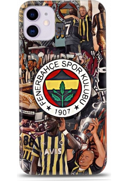 Fenerbahçe Desenli iPhone 12 Mini Kılıfı