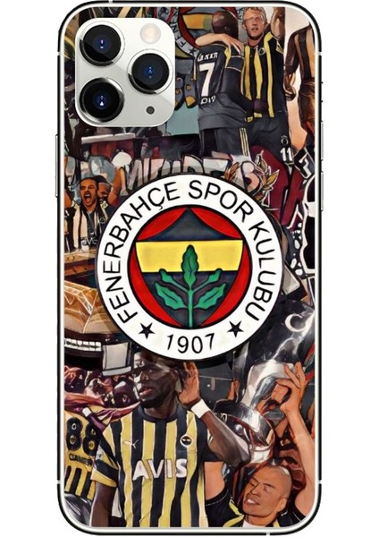 Fenerbahçe Desenli iPhone 12 Pro Max Kılıfı