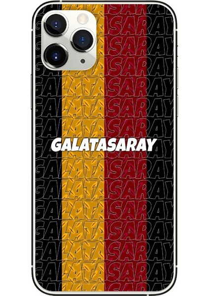 Galatasaray Desenli iPhone 14 Pro Max Kılıfı