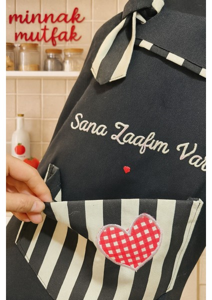 Mesajlı Mutfak Önlüğü