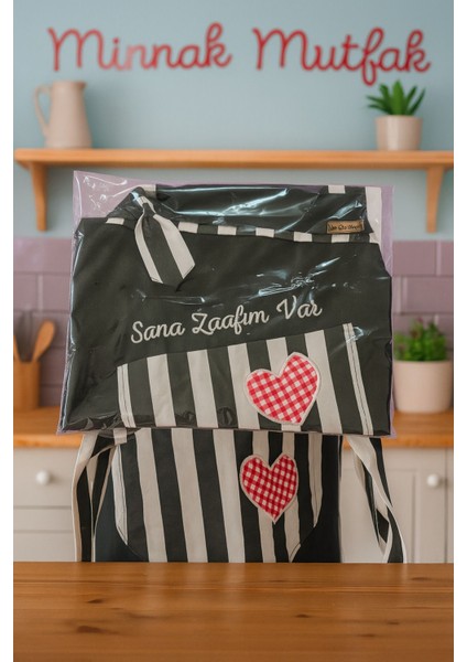 Mesajlı Mutfak Önlüğü