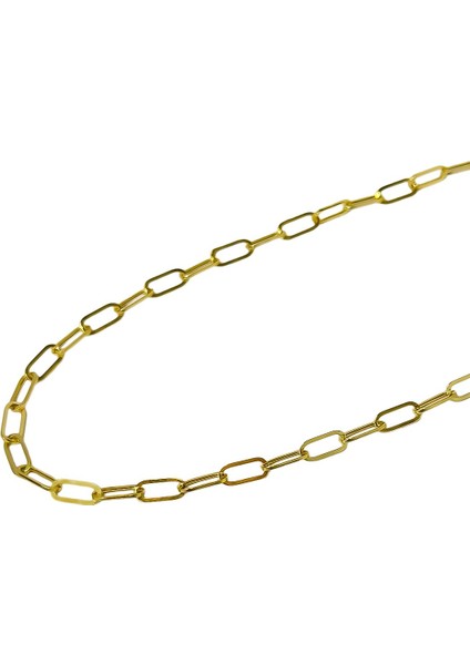 Agakulche Ataç 4 mm Altın Zincir