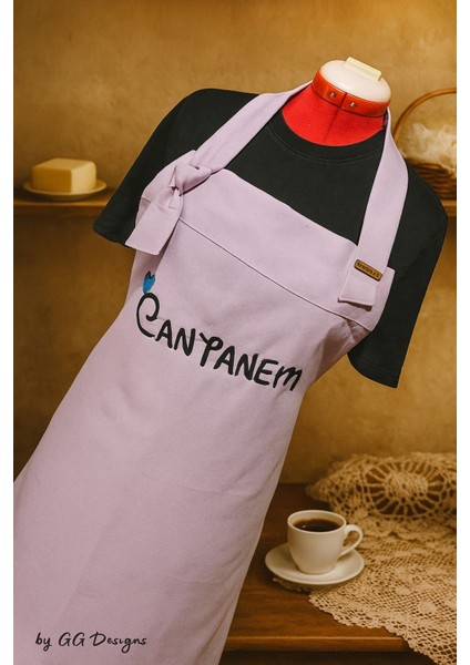 By Gg Design Mesajlı Mutfak Önlüğü modelleri