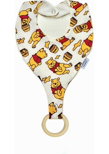 Emzik Tutucu Mama Önlüğü - Winnie The Pooh Desenli %100 Pamuk Kumaş Emzik Askısı fiyatları