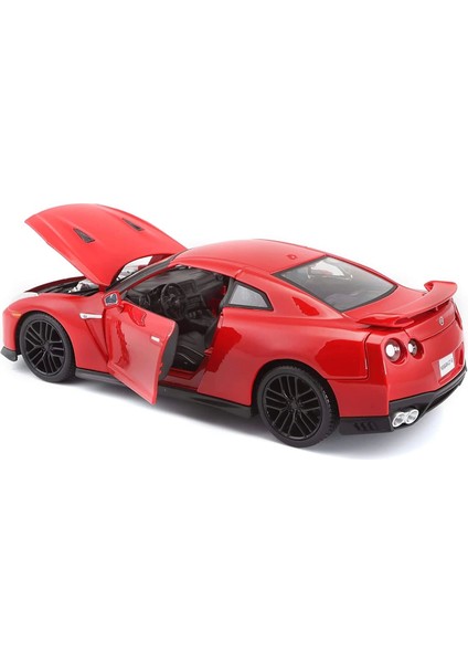 Burago 1/24 2017 Nissan Gt-R - Red modelleri