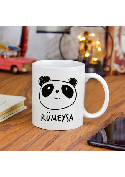 Kişiye Özel Panda Temalı Kupa Bardak M3