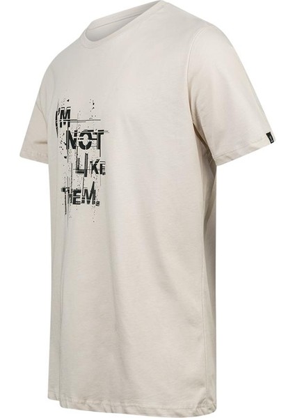 Alex Baskılı Erkek Sıfır Yaka T-Shirt 035
