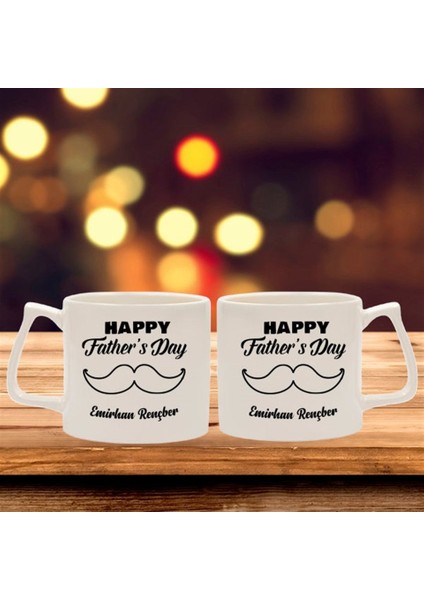 Kişiye Özel Kupa Bardak - Babalar Günü Temalı modelleri