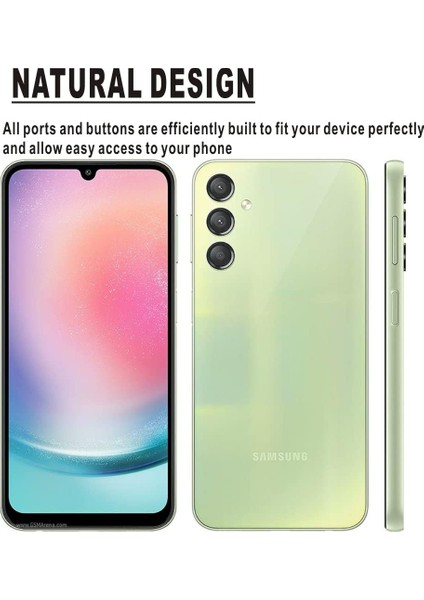 Samsung Galaxy A25 Uyumlu Darbe Önleyici Sararmaya Dayanıklı Airbag Korumalı Ultra Slim Tpu Şeffaf Silikon Kılıf fırsatları