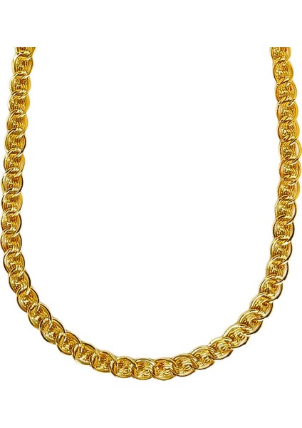Agakulche Nonna 7,7 mm Altın Zincir