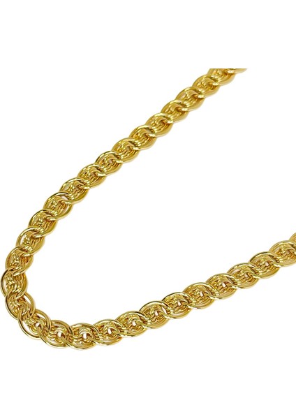 Agakulche Nonna 7,7 mm Altın Zincir