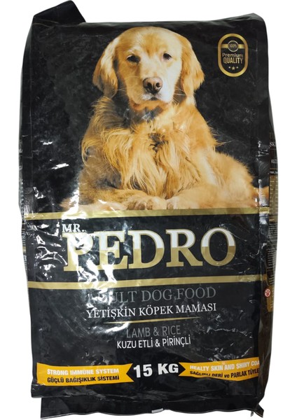 15KG Kuzu Etli Pirinçli Yetişkin Köpek Maması