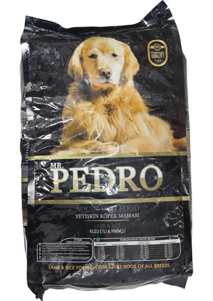 15KG Kuzu Etli Pirinçli Yetişkin Köpek Maması indirimleri