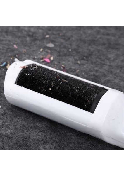 Desdesign Taşınabilir Elektrostatik Hazneli Rulo Şeklinde Evcil Hayvan Tüyü Saç Toplayıcısı